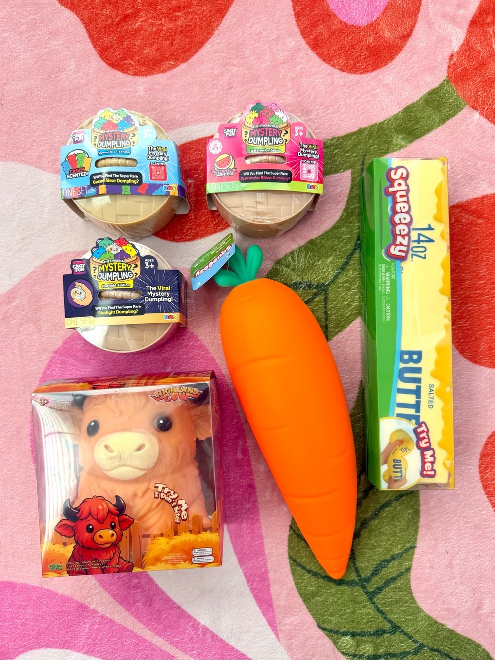 Squishy and dumpling bundle